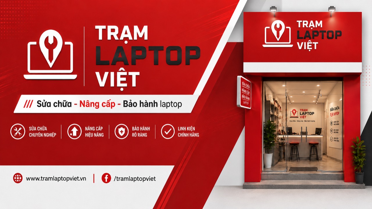 Trạm Laptop Việt - Sửa chữa, nâng cấp, bảo hành laptop