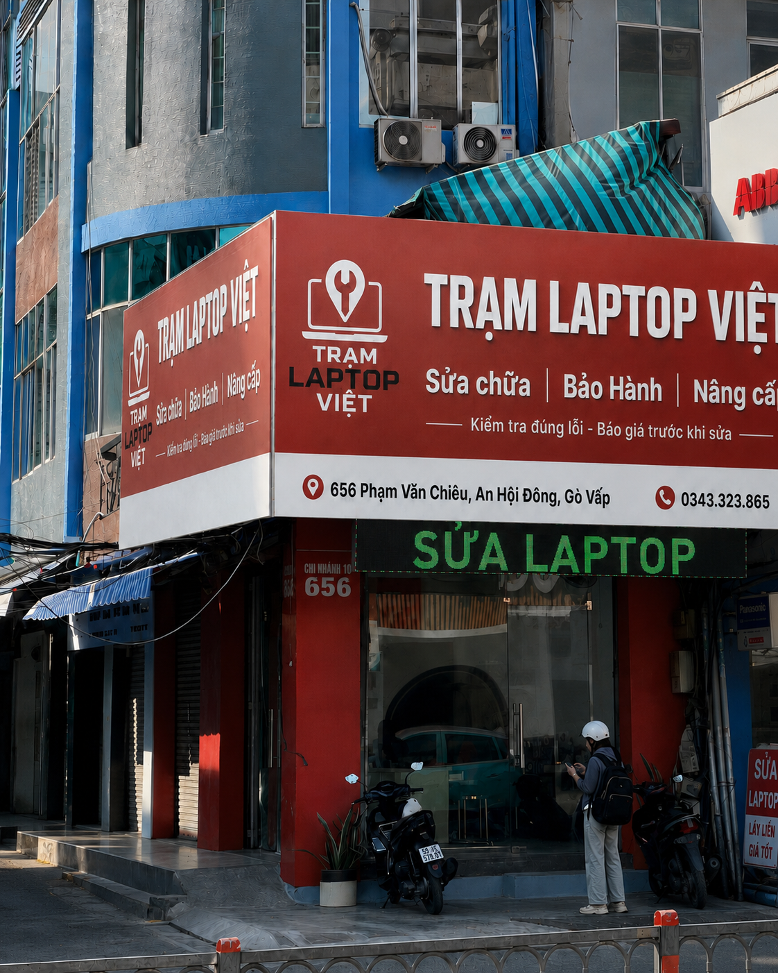 Cửa hàng Trạm Laptop Việt tại 656 Phạm Văn Chiêu, Gò Vấp